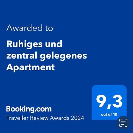 Ruhiges Und Zentral Gelegenes Apartment Rosenfeld エクステリア 写真